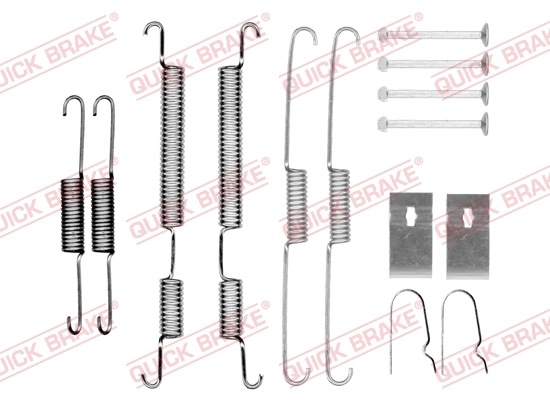 Accessory Kit, brake shoes
